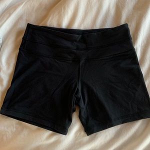 Black lululemon shorts